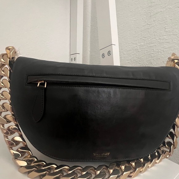 💎AUTHENTIC BURBERRY LEATHER OLYMPIA SHOULDER BAG👜 - Picture 10 of 11